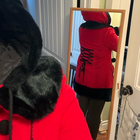 ❗️SOLD❗️Hell Bunny Sarah Jane Coat - Picture 8 of 11